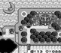 une photo d'Ã©cran de Super Mario Land 2 sur Nintendo Game Boy